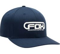 FOX Global Casquette Flexfit, blanc-bleu, taille L XL pour homme