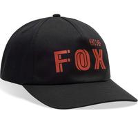 FOX Glyph Casquette, noir/rouge