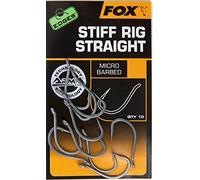 Fox Hameçon Stiff Rig Straight Edges Taille 4