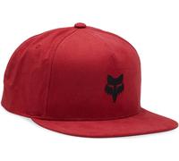 Fox Racing Casquette Snapback Fox Head Rouge Flamme Taille unique Homme