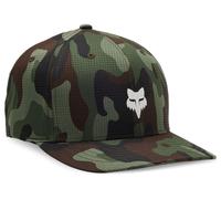 FOX Head Camo Tech Flexfit Casquette, vert-brun, taille L XL pour homme