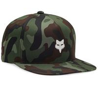 Fox Racing – Casquette Snapback Fox Head Camo Tech – Camouflage vert – Taille unique