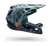 Fox Head Casque Intégral Rampage Image Print MIPS bleue