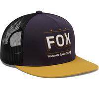 Fox Head Casquette Image Print Snapback Trucker violet