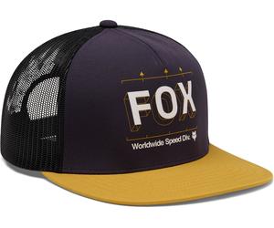 Fox Head Casquette Image Print Snapback Trucker violet