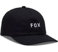 Fox Head Casquette réglable Wordmark noir