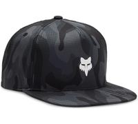 Fox Racing Casquette Snapback Fox Head Camo Tech – Camouflage noir – Taille unique Homme