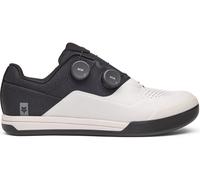 Chaussures pedales plates fox union boa flat blanc