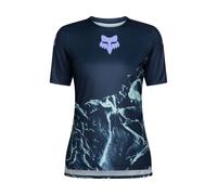FOX Racing - Women's Ranger S/S Jersey Image Print - Maillot de cyclisme - M - arctic blue