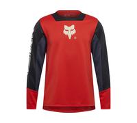 Fox Head Maillot à manches longues Youth Defend Elevated rouge