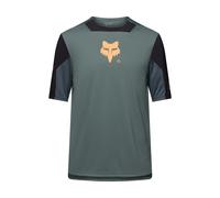 FOX Defend Ss Jersey Creation - Homme - Vert / Noir - taille L- modèle 2026