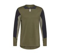 Fox Head Maillot Defend LS gris/vert/noir