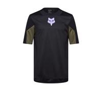 Fox Head Maillot Defend SS noir