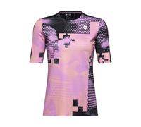 Maillot manches courtes fox flexair ascent pulse rose femme