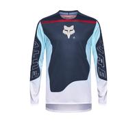 Fox Head Maillot Flexair Elevated L/S bleue