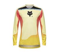 Fox Racing Flexair Elevated Long Sleeve Enduro Jersey Jaune L Homme Lemonade