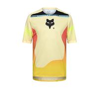 Maillot manches courtes fox flexair elevated jaune