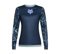 Fox Head Maillot pour Dames Ranger Image Print L/S bleue