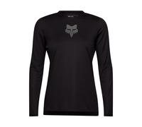 Fox Ranger Fox Head L/S Femmes T-shirt de vélo L Noir