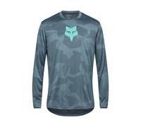 Fox Head Maillot Ranger Trudri L/S bleue