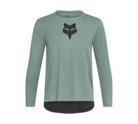 Maillot manches longues enfant fox ranger head vert