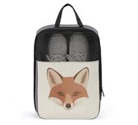 Fox Head Sac à chaussures pour voyage usage quotidien Anti-poussière Pochette de rangement pour chaussures de golf
