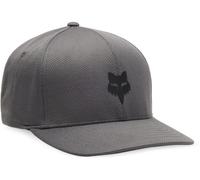 FOX Head Tech Flexfit Casquette, gris, Taille S/M