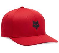 FOX Head Tech Flexfit Casquette, rouge, taille L XL pour homme