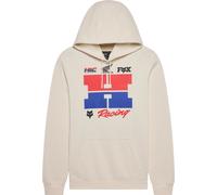 Sweat À Capuche Polaire FOX Honda Blanc casséL Blanc cassé