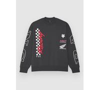 Fox Honda Oversized Crew Pull polaire gris XL