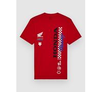 FOX Honda T-shirt, rouge, taille S pour homme