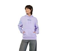 Fox Hoodie Lady Hello Future Fleece PO Lilac L