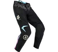 FOX 180 Hello Future Special Edition Pantalons de motocross, noir, taille 30 pour homme