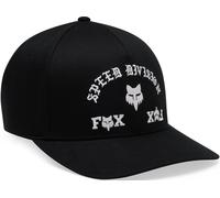 FOX Icon Bouchon Flexfit, noir-blanc, taille S M pour homme