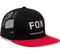 FOX Image Print Casquette Snapback Trucker, noir-rouge pour homme
