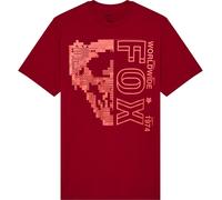 FOX Image Skull Premium T-shirt, rouge, taille M pour homme
