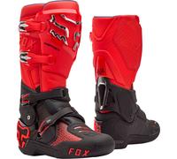 FOX Instinct Bottes de motocross, Rouge/Noir, Taille 13