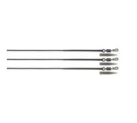 Fox International Bas De Ligne Monté Edges Naturals Leadcore 75 Cm 3 Unités