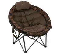 Fox Chaise longue CBC106, simili cuir, inclinable, Marron