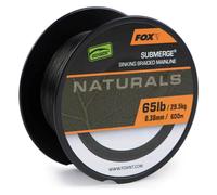 Fox International Edges™ Naturals Submerge 300 M Braided Line Argenté 0.380 mm