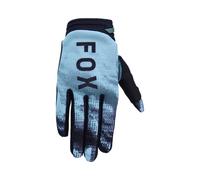 FOX 180 Kairos Gants de motocross pour jeunes, noir-bleu, taille S