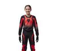 Fox Junior 180 Lean Chemisier Unisexe pour Jeune Rouge Fluo Taille XL