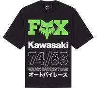 §T-Shirt FOX Kawasaki Oversized Noir§