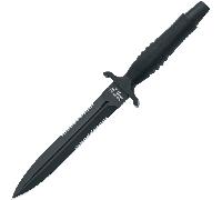 Fox-Knives FOX KNIVES VELENO FIXE LAME ACIER INOXYDABLE N690 TOP SHIELD BLD, ALUMINIUM NOIR HDL FX-5