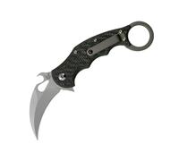 FOX Knives FX-599TiCS Karambit Pliant, Framelock en Titane Sablé Bead