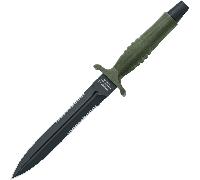 Fox Knives VELENO Double edged N690Co blade with OD green G10 handle FX-596 G10 OD AF