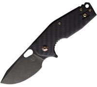 Fox Knives VOX SURU M398 PVD STONEWASHED LAME, FIBRE DE CARBONE FX-526LI CF