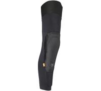 FOX Launch Elite Protège-genoux/tibias, noir, Taille XXL