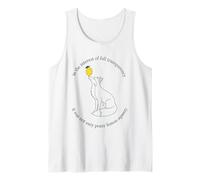 Fox Lemon Inscription Easy Peasy Transparency Débardeur