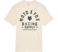 FOX LOCAL RACER SS PREM TEE Shirt off weiss M
